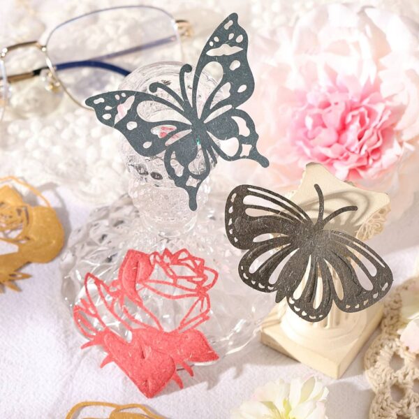 🦋 STICKERS MARIPOSA VINTAGE – 10 PCS - Imagen 2
