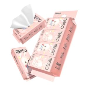 🐰 TOALLITAS HÚMEDAS CONEJO KAWAII – PACK DE 8 BOLSITAS - Imagen 4