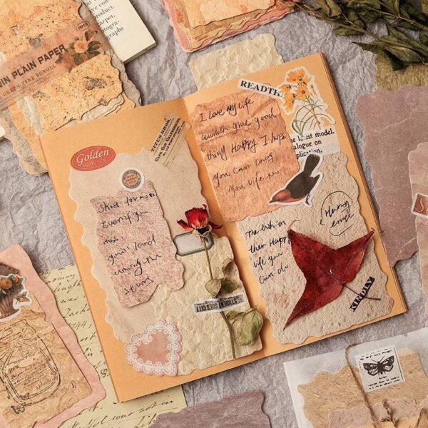 📜 PAPEL DECORATIVO VINTAGE - Imagen 6
