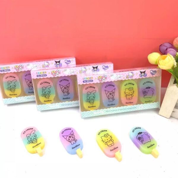 🧼 GOMA SAN TRANSPARENTE – 3 DISEÑOS SURTIDOS - Imagen 4