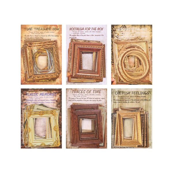 🪟 STICKERS MINI VENTANA VINTAGE – SET DE 20 HOJAS - Imagen 4