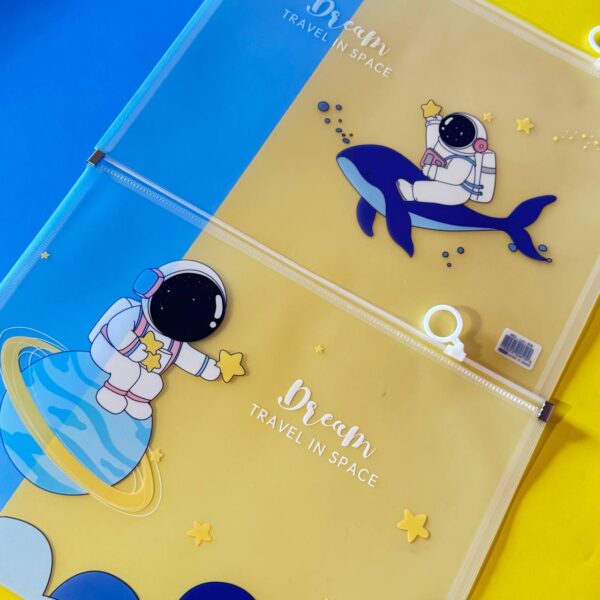 🛸 Bolsa con cremallera diseño astronauta - Imagen 5