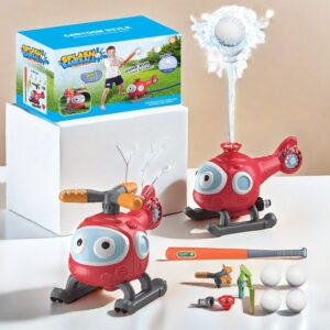 Juguete Mini Helicóptero Aspersor Infantil 