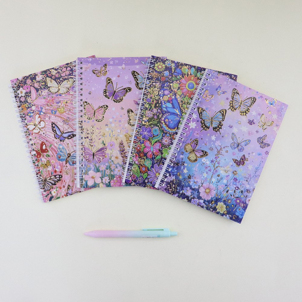 Libreta de Líneas Mariposa – 4 Modelos Surtidos 1 Libreta de Líneas Mariposa – 4 Modelos Surtidos