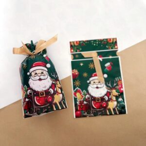 🛍 BOLSA PLÁSTICA DE REGALO DE NAVIDAD