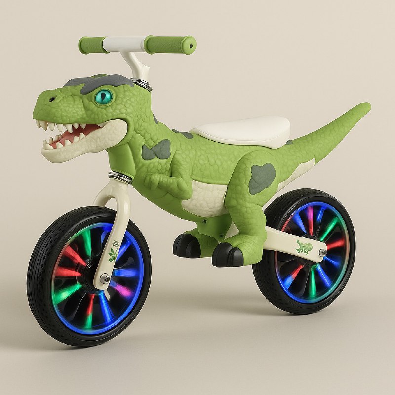 Bicicleta de Equilibrio de Dinosaurio 1 Bicicleta de Equilibrio de Dinosaurio