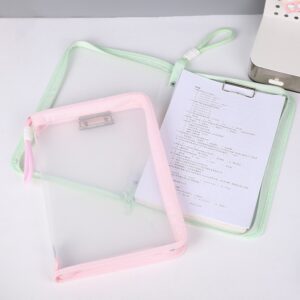 Bolsa de Documento Transparente  Colores Pastel - Imagen 3