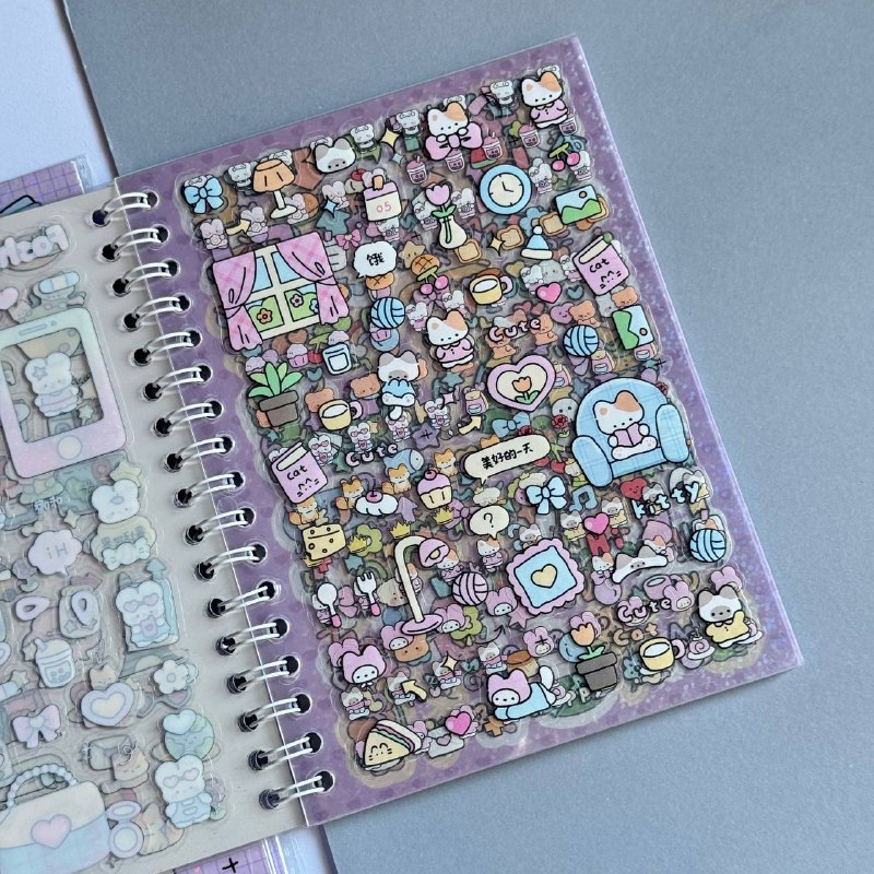 🌟 SET DE PEGATINAS MIX 16 HOJAS 5 🌟 SET DE PEGATINAS MIX 16 HOJAS - Imagen 5