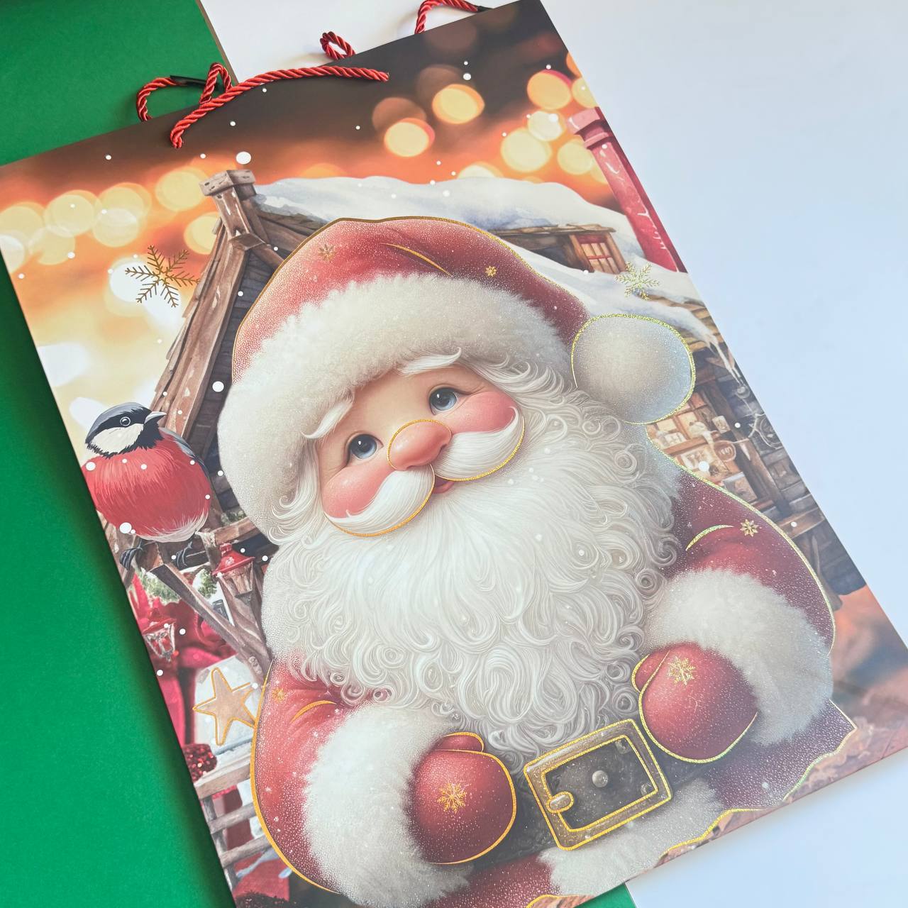 🎅 Bolsa de Regalo Navideña – Viejito Pascuero 5 🎅 Bolsa de Regalo Navideña – Viejito Pascuero - Imagen 5