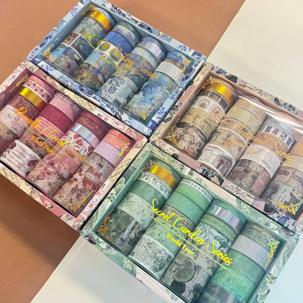 Set de 24 Washi Tape Vintage