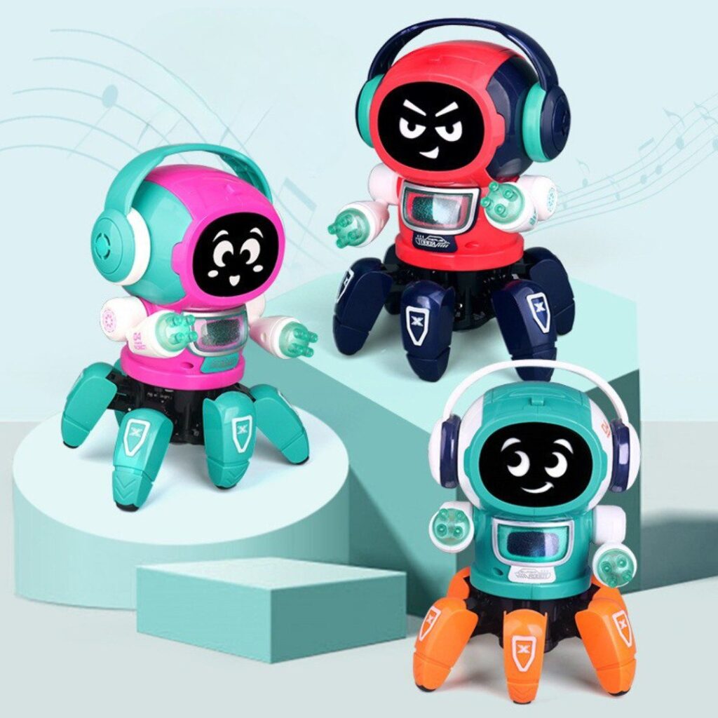 🤖 ROBOT CAMINANTE BAILARÍN CON LUZ Y SONIDO