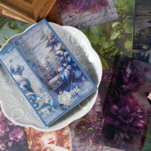 Hojas de Papel con  diseño de Muñeca Vintage 20 pcs - Imagen 4