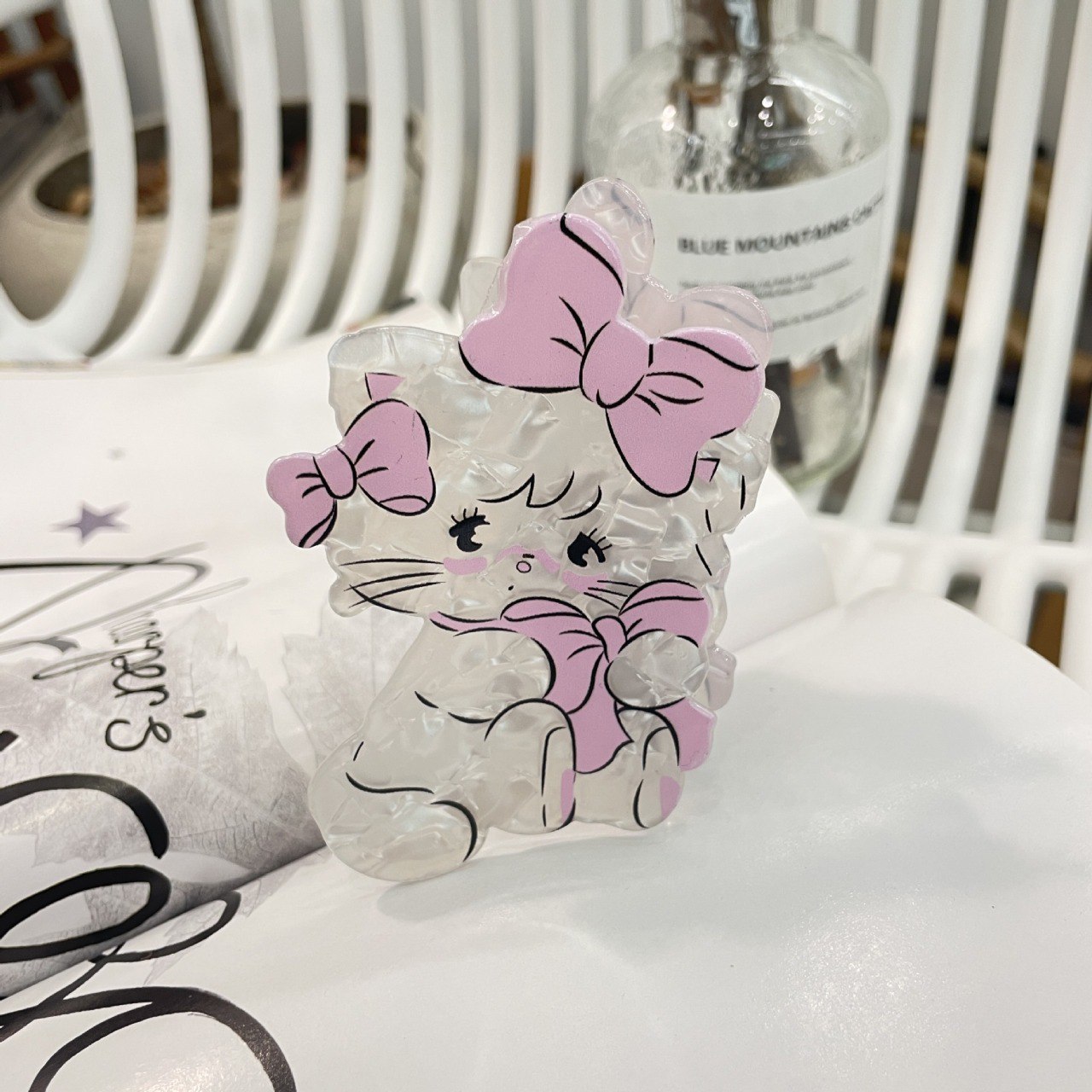 🐱 Broche para el Cabello Gatito Mary – 1 🐱 Broche para el Cabello Gatito Mary –