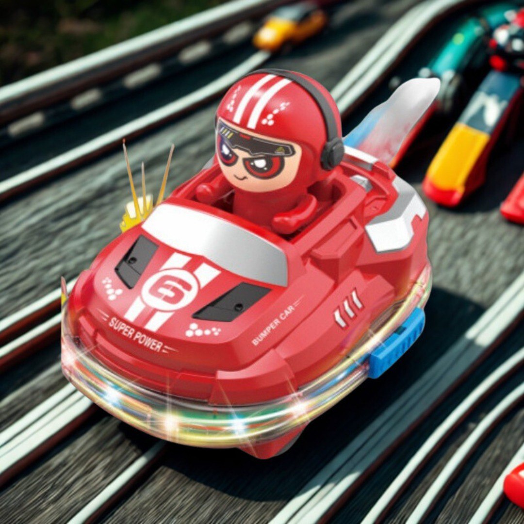 🚗 Juguete de Coche de Carreras con Control, Luz, Música 2 🚗 Juguete de Coche de Carreras con Control, Luz, Música - Imagen 2