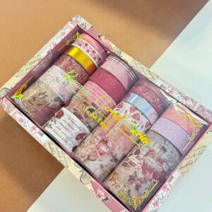 Set de 24 Washi Tape Vintage - Imagen 3