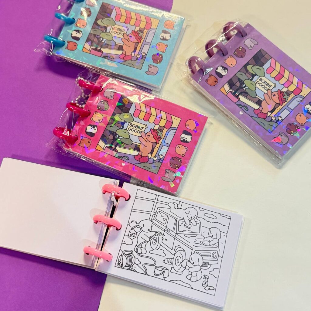 Mini Libros Bobbie Goods con Argolla Grande