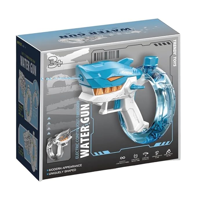 🔫 Pistola de Agua Eléctrica Redonda – Diversión a Toda Presión