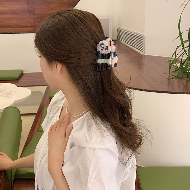 🐼 Broche para el Cabello Panda – 9 cm 3 🐼 Broche para el Cabello Panda – 9 cm - Imagen 3