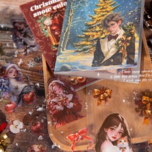 Stickers Navideños de Muñequitas - Imagen 4