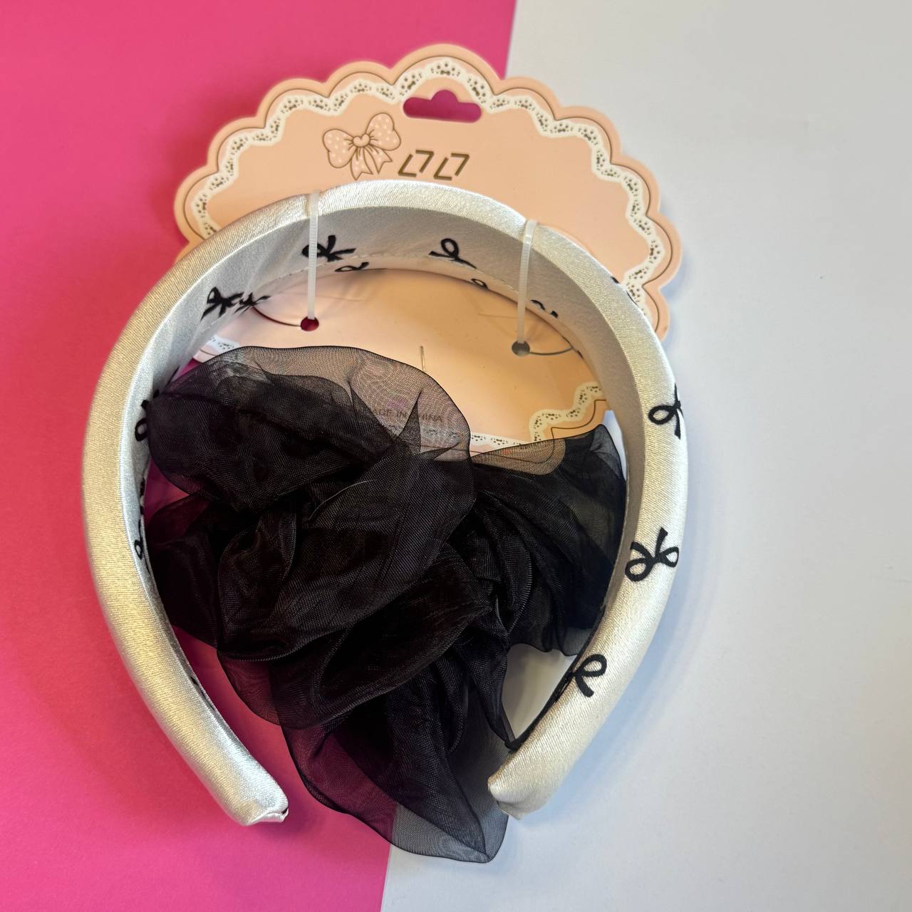 🎀 Set Diadema + Colet con Diseño de Lazos 3 🎀 Set Diadema + Colet con Diseño de Lazos - Imagen 3