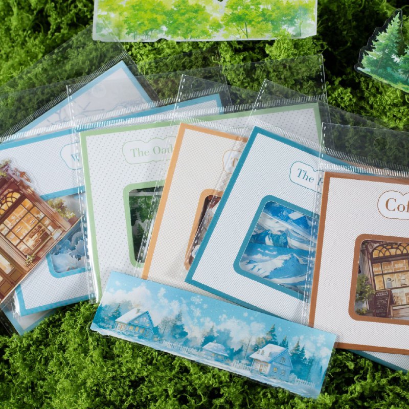 PEGATINA Paisaje – 6 Modelos Surtidos 1 PEGATINA Paisaje – 6 Modelos Surtidos