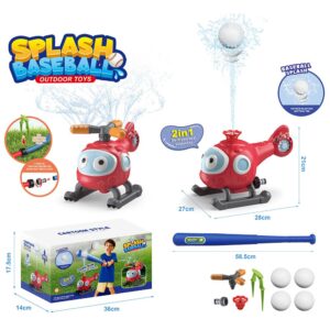 Juguete Mini Helicóptero Aspersor Infantil  - Imagen 3