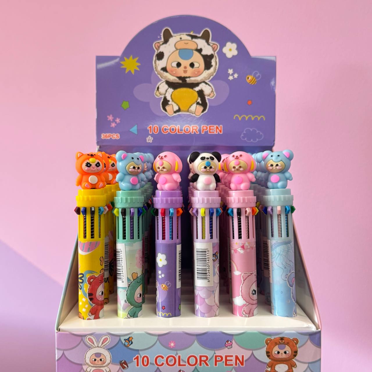 🖊️ Lápiz 10 colores Baby Three 1 🖊️ Lápiz 10 colores Baby Three