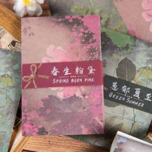 Hojas de Papel de Colores Vintage - Imagen 3