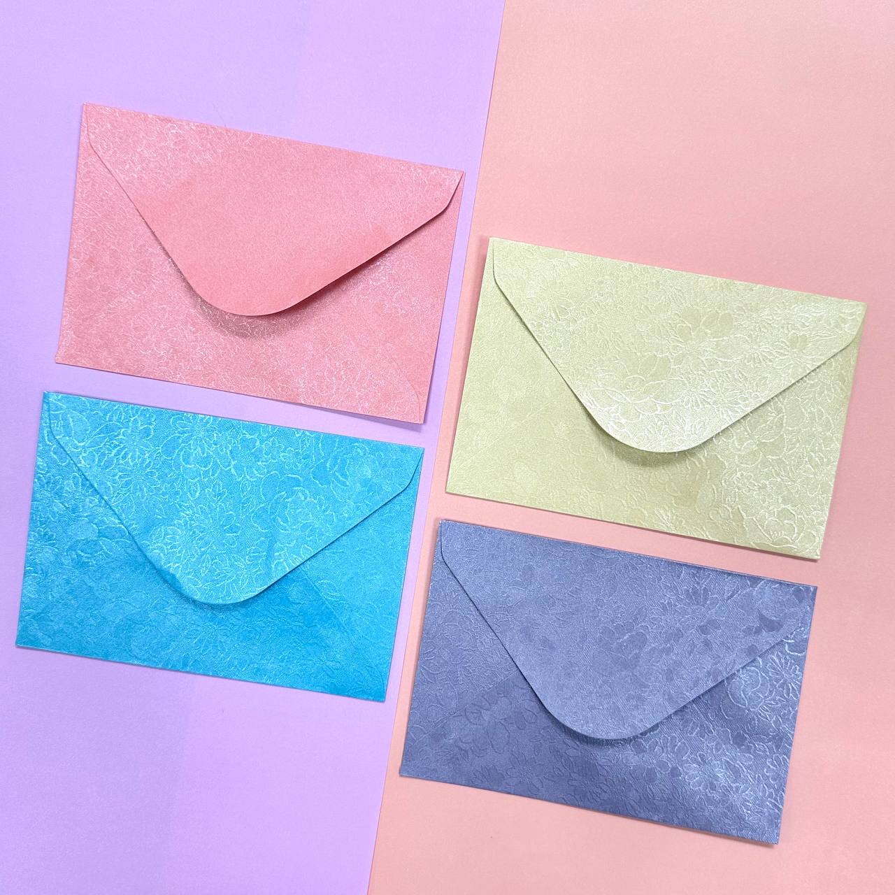 SOBRE Carta Colores Pastel 10PCS 1 SOBRE Carta Colores Pastel 10PCS