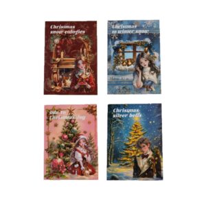 Stickers Navideños de Muñequitas