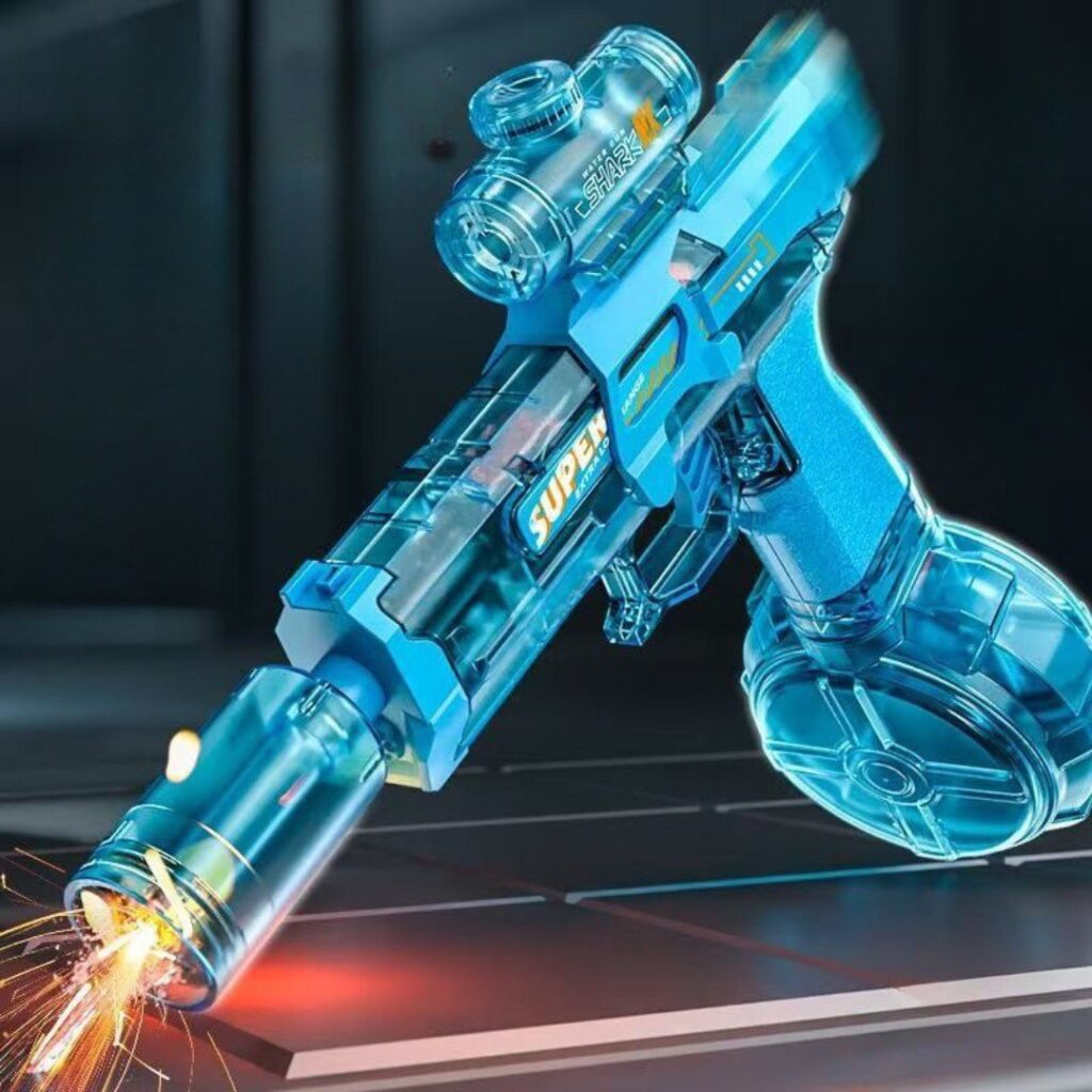 PISTOLA DE AGUA ELÉCTRICA CON LUCES INTERMITENTES