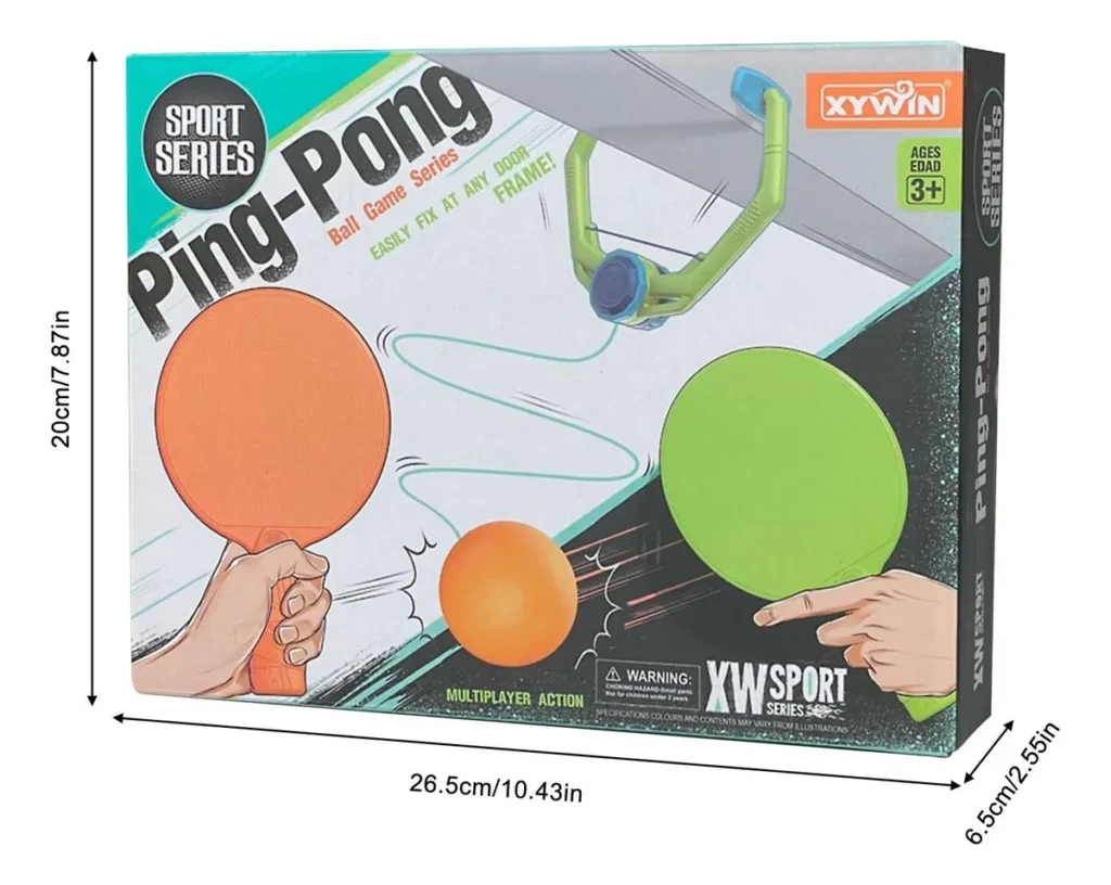 🎁 Set de Ping Pong Infantil 🏓