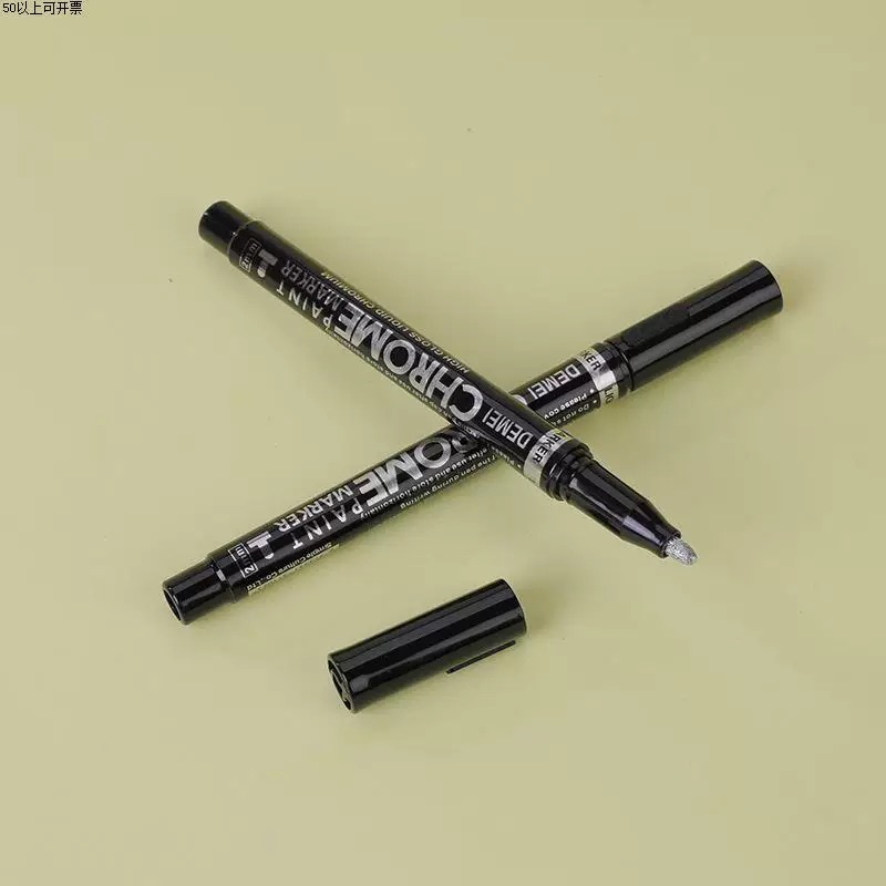 ✨ Marcador Plateado Cromado – Set de 6 piezas ✨ 5 ✨ Marcador Plateado Cromado – Set de 6 piezas ✨ - Imagen 5