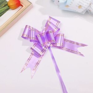 CINTA DE REGALO FLOR DE PLÁSTICO – 10 PIEZAS - Imagen 7