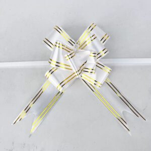 CINTA DE REGALO FLOR DE PLÁSTICO – 10 PIEZAS