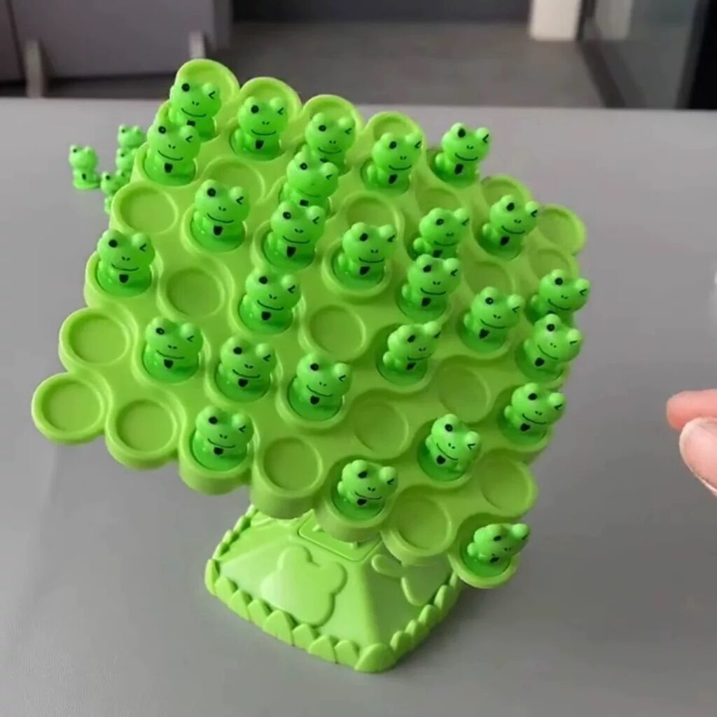 Juego de Mesa Infantil – ranita Verde de Equilibrio