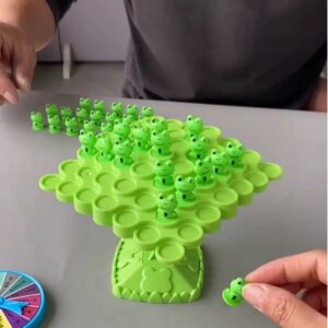 Juego de Mesa Infantil – ranita Verde de Equilibrio