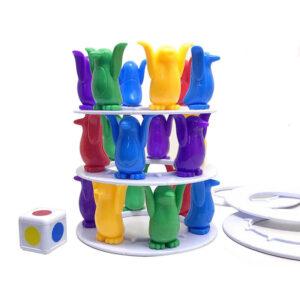 🐧 Juego de Equilibrio Apilable – Pingüinos en Torre - Imagen 4