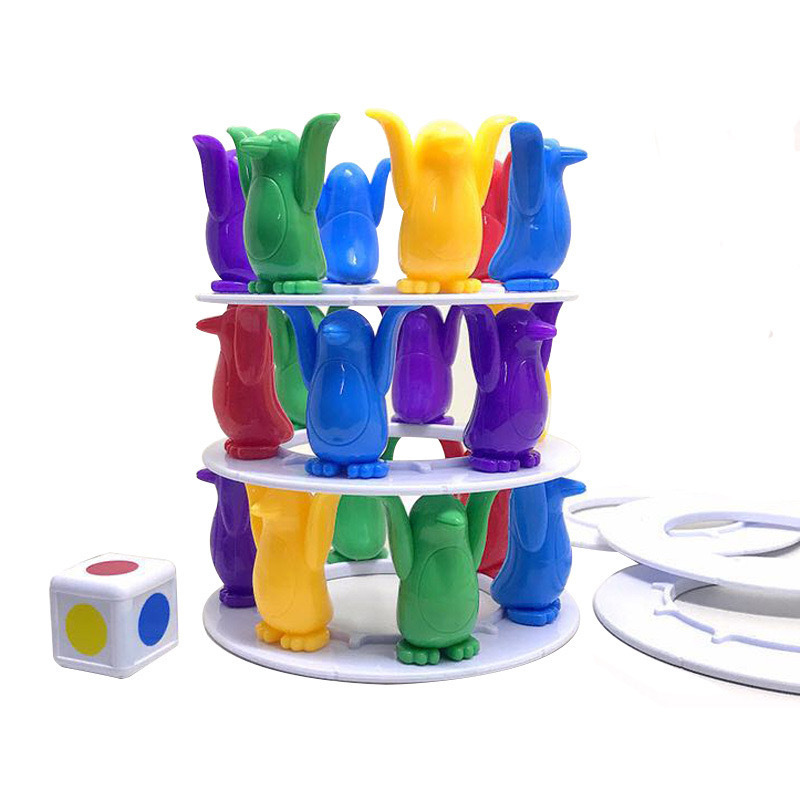 🐧 Juego de Equilibrio Apilable – Pingüinos en Torre 4 🐧 Juego de Equilibrio Apilable – Pingüinos en Torre - Imagen 4