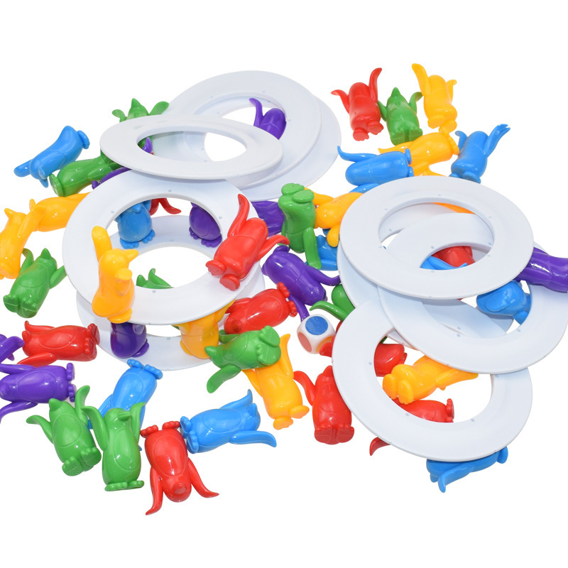 🐧 Juego de Equilibrio Apilable – Pingüinos en Torre