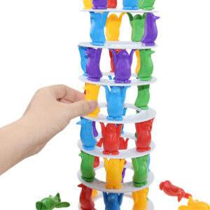 🐧 Juego de Equilibrio Apilable – Pingüinos en Torre - Imagen 3