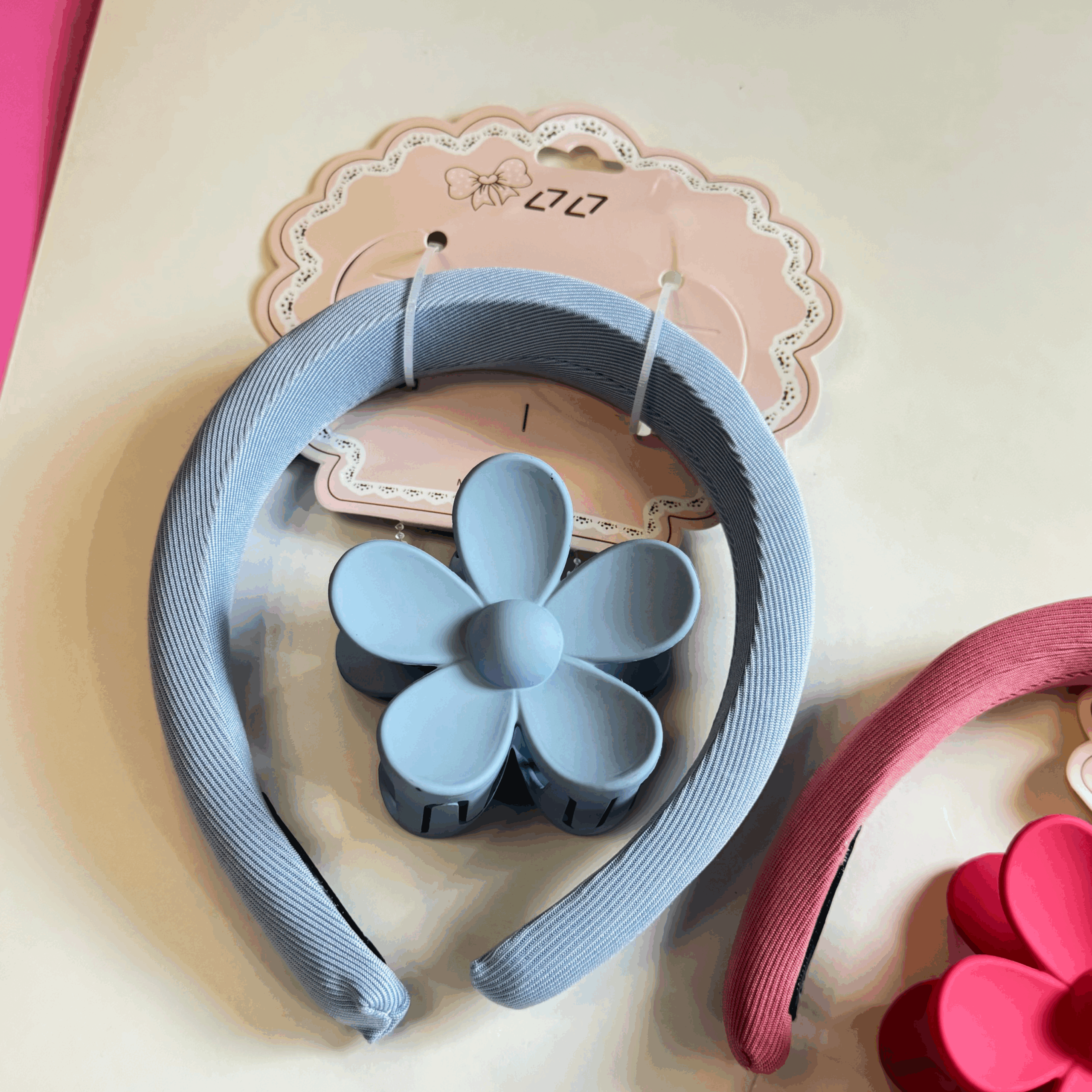 Set Diadema + Pinche de Colores Surtidos 3 Set Diadema + Pinche de Colores Surtidos - Imagen 3