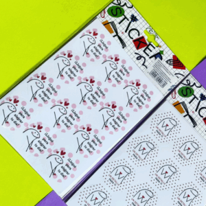 PEGATINA Flork Blancos 5PCS