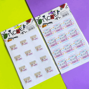 PEGATINA Flork Blancos 5PCS - Imagen 3