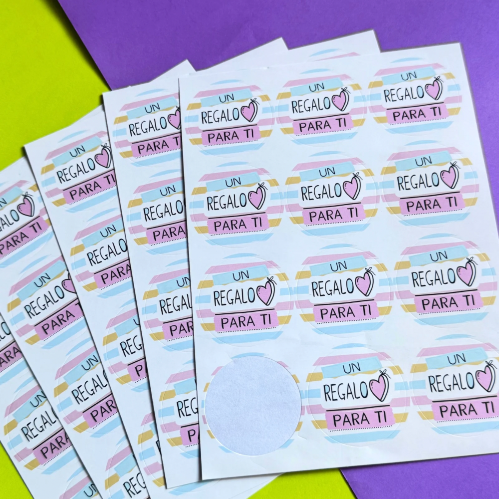 PEGATINA Flork Blancos 5PCS 5 PEGATINA Flork Blancos 5PCS - Imagen 5