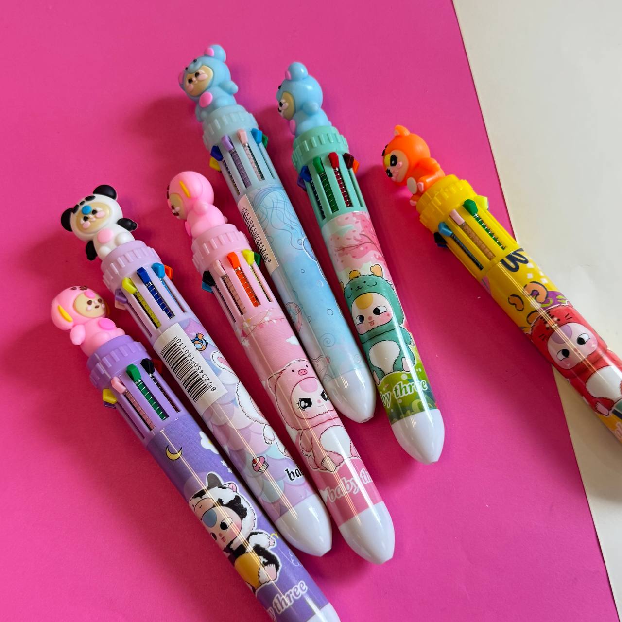 🖊️ Lápiz 10 colores Baby Three 4 🖊️ Lápiz 10 colores Baby Three - Imagen 4