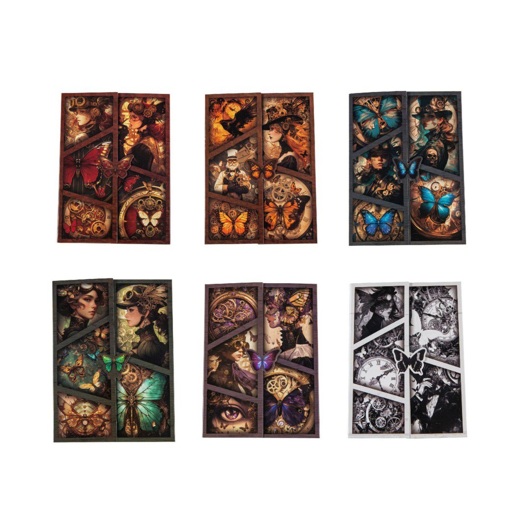 📖 Libro de Páginas Vintage – 4 Modelos Surtidos 1 📖 Libro de Páginas Vintage – 4 Modelos Surtidos