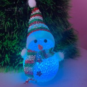 ⛄ ADORNO DE NAVIDAD – FIGURA DE NIEVE 🎄 - Imagen 8