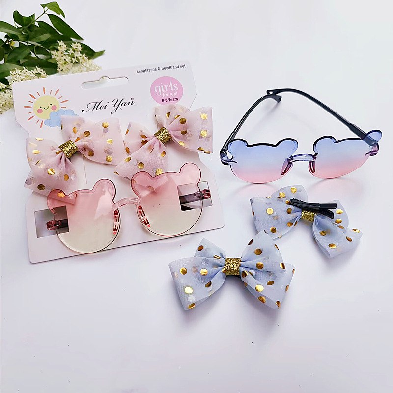 🎀 Set de Lazo con Puntitos + lentes – 6 Colores Surtidos 7 🎀 Set de Lazo con Puntitos + lentes – 6 Colores Surtidos - Imagen 7