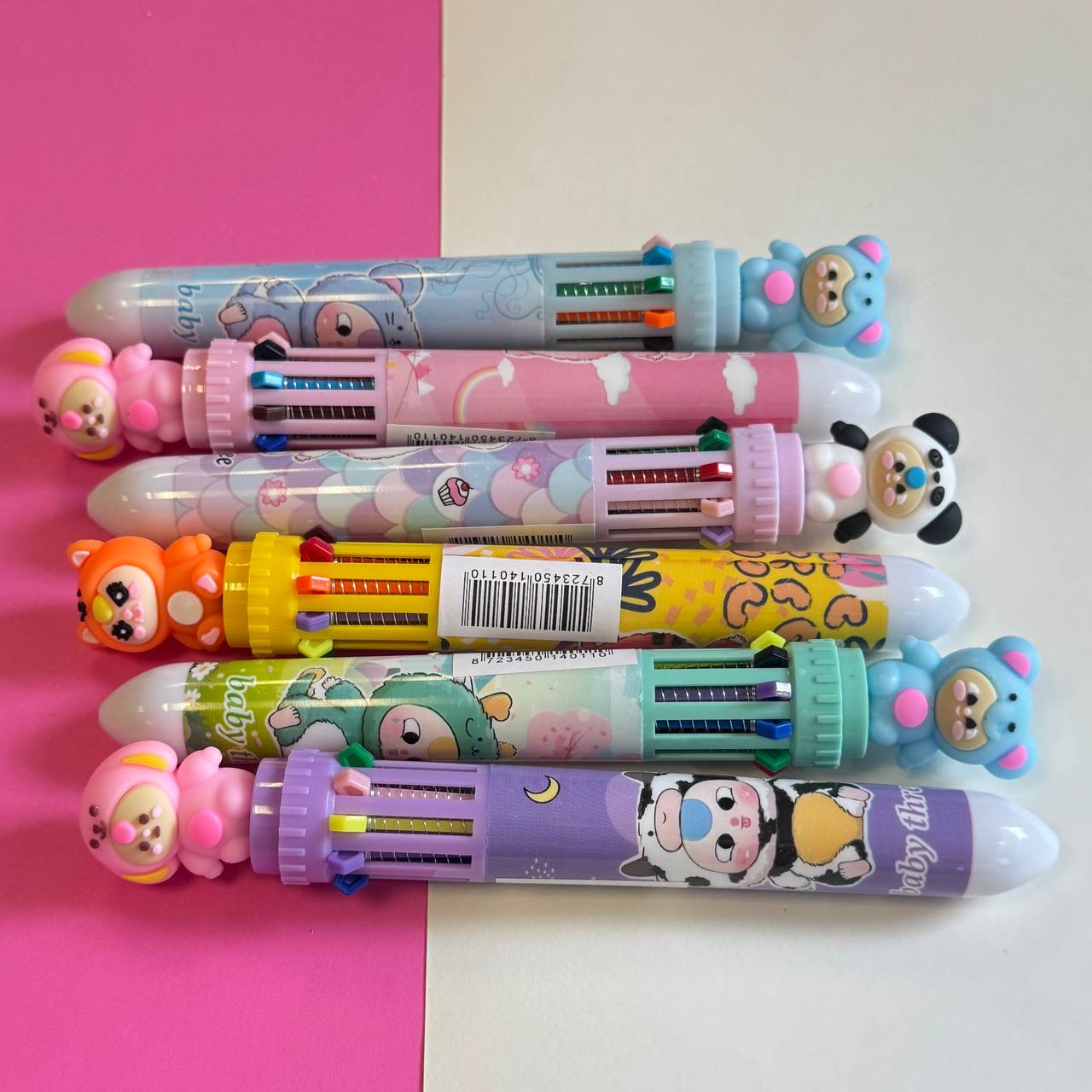 🖊️ Lápiz 10 colores Baby Three 2 🖊️ Lápiz 10 colores Baby Three - Imagen 2